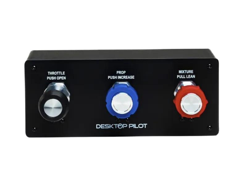 Desktop Pilot - TPM Throttle Box V2 on a white background