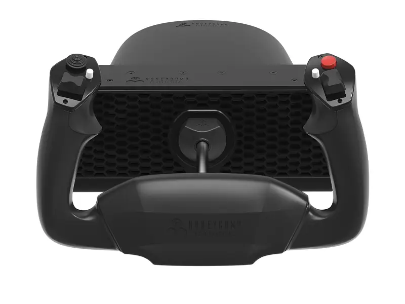 Front view of the Honeycomb Alpha Lite Yoke on a white background
