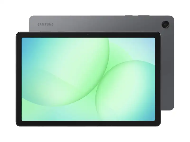 Samsung galaxy tablet on a white background