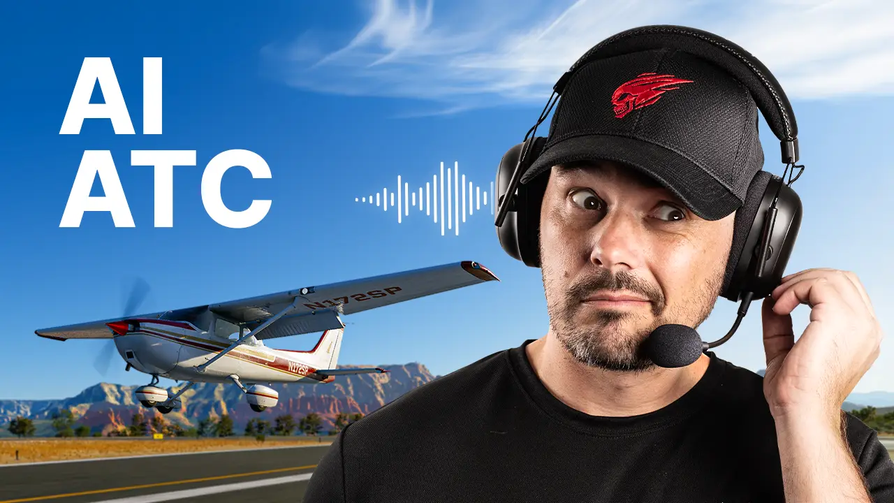 man holding headphone talking to sayintentions ATC