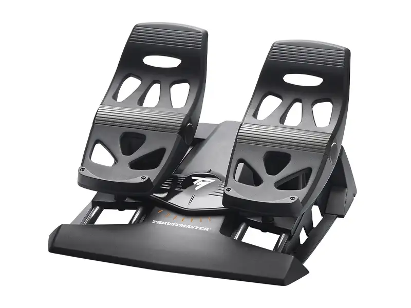 Thrustmaster t.Flight Rudder Pedals on a white background